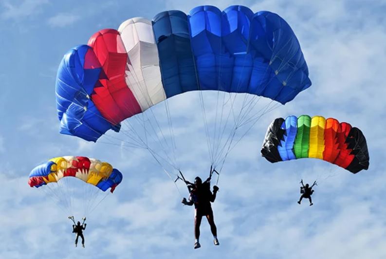 PARACHUTING